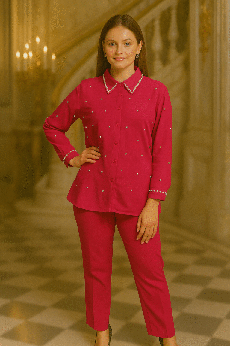 Embellished Co-ord Set –size till to XXL(44)