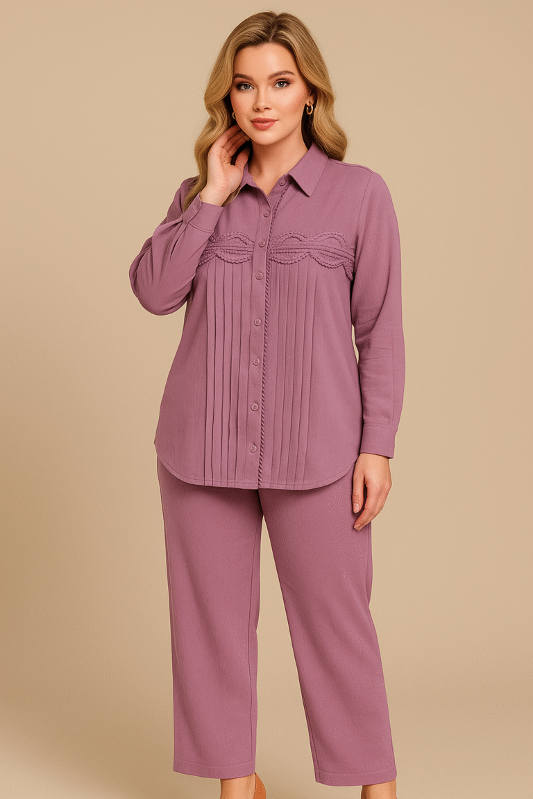 karosiya Coat Set | size 2XL (44) TO 4XL (48)