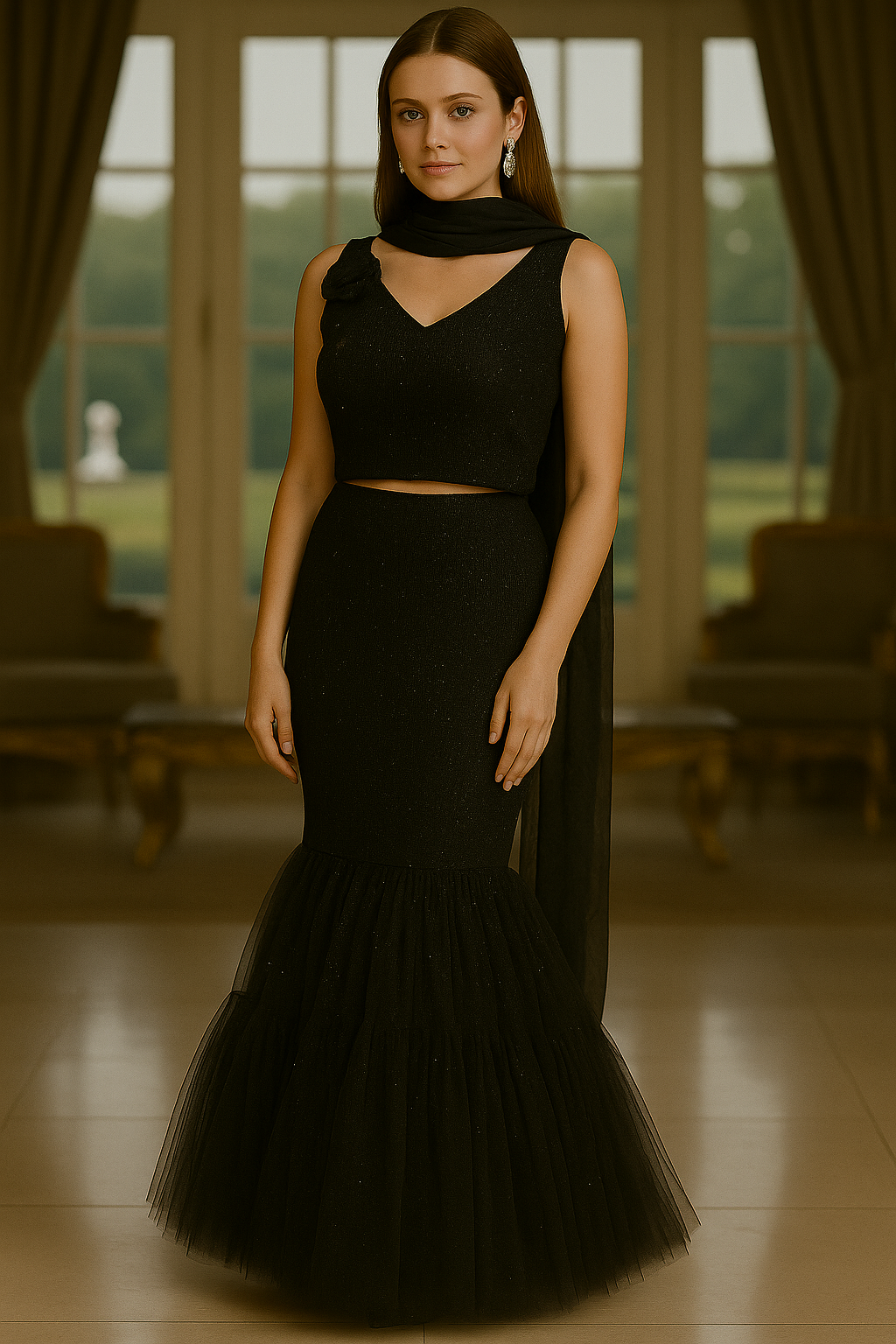 Fish Cut Skirt and Top| M (38) - XXL (42)