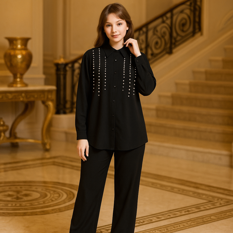 fabric lycra velvet  Co-Ord Set|Good to till XXL SIZE (44)