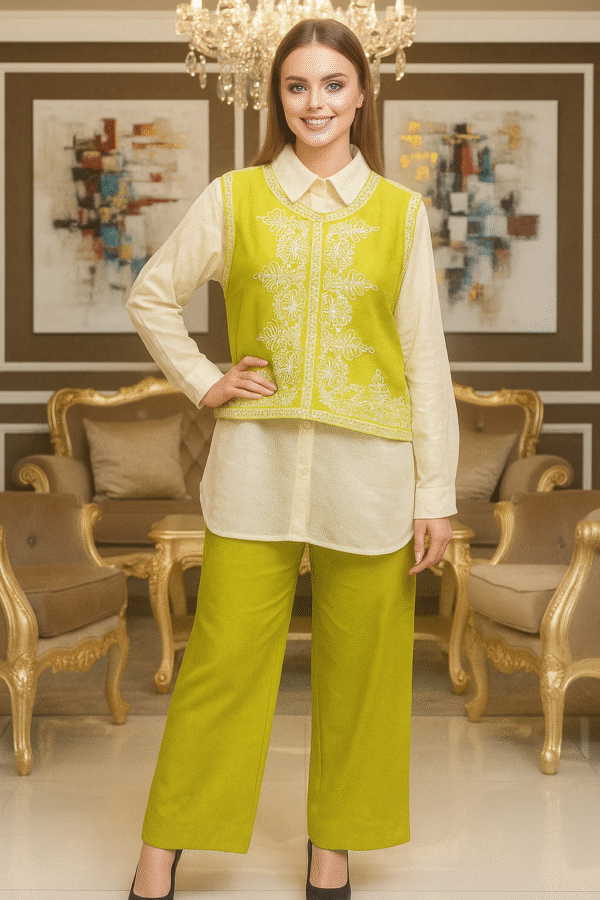 3PC Pre Winter Cozy Cordset | Free Size Till 2XL (44)