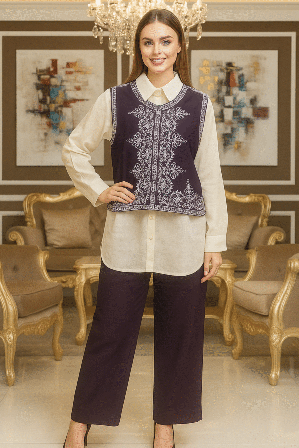 3PC Pre Winter Cozy Cordset | Free Size Till 2XL (44)