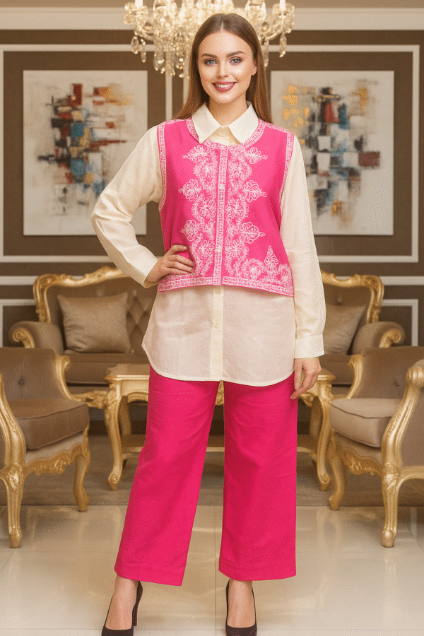 3PC Pre Winter Cozy Cordset | Free Size Till 2XL (44)