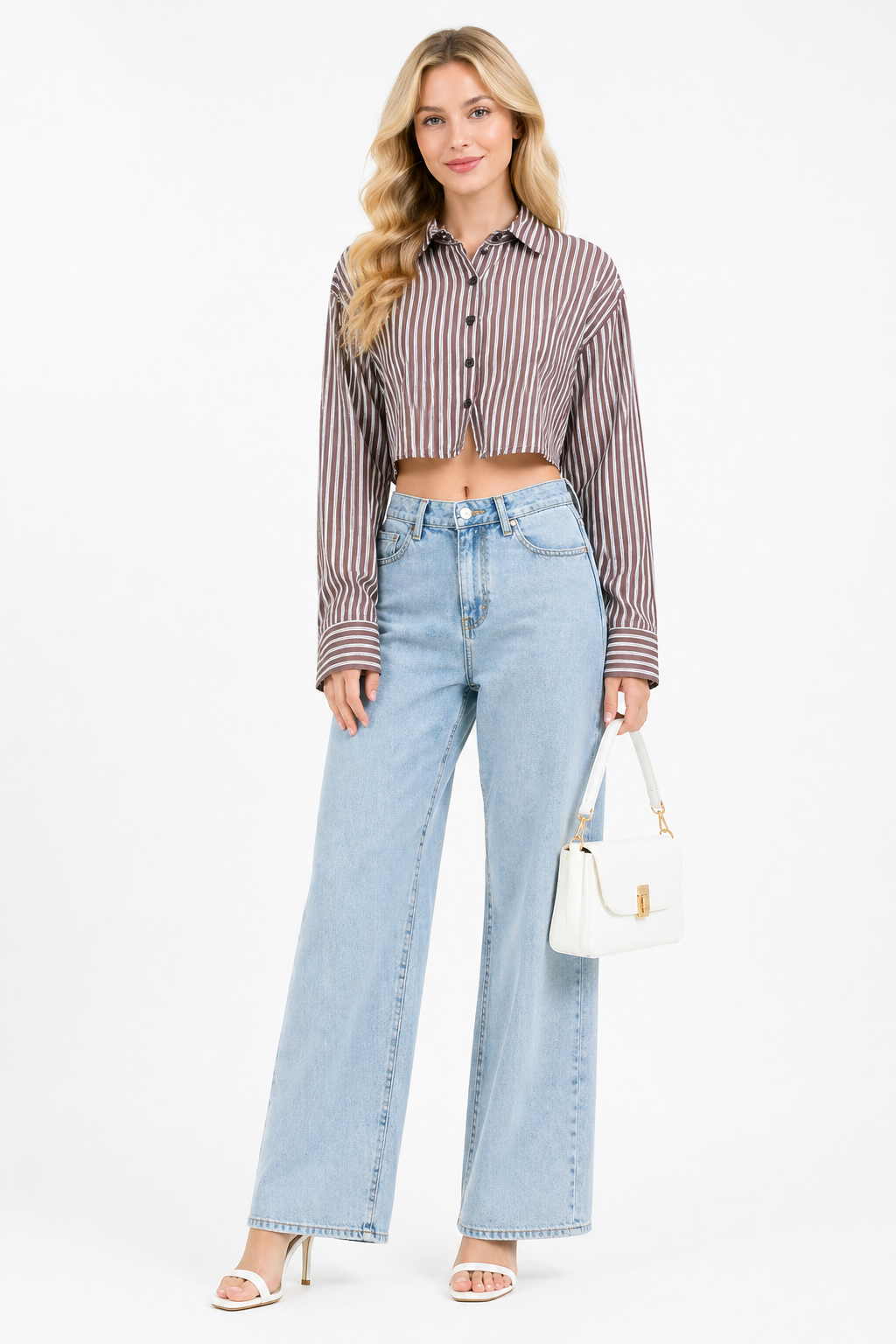 SUMMERY CROP SHIRT