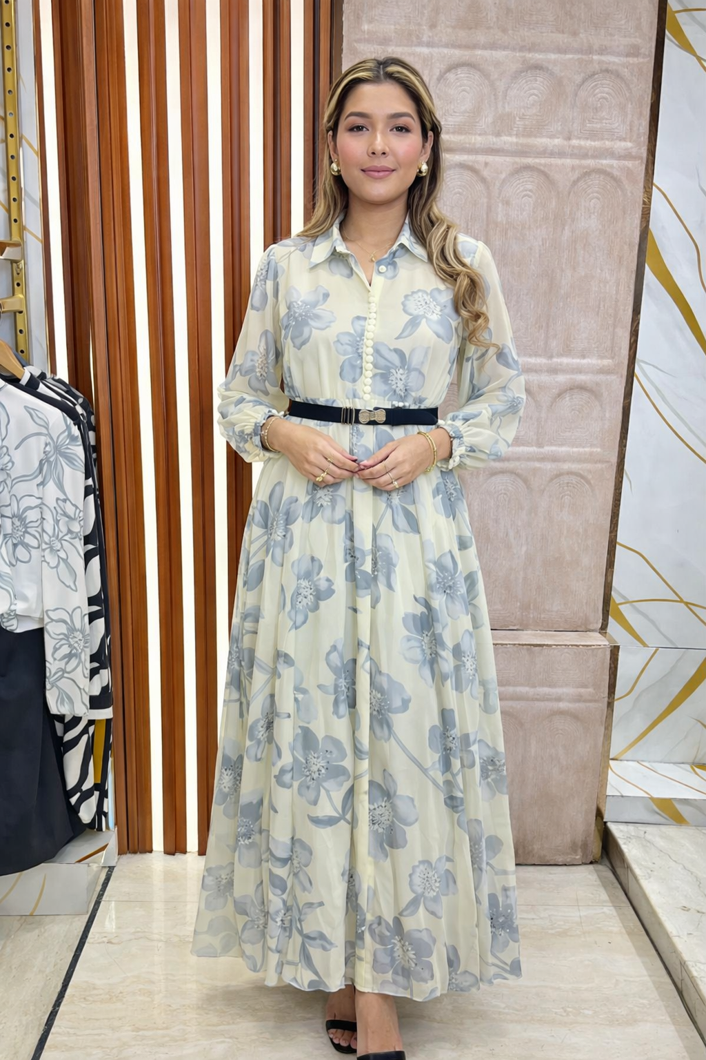 FLORAL PRINTED DRESS