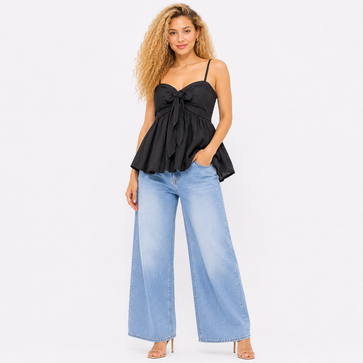 front bow patten top