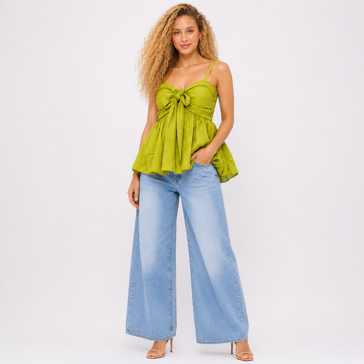 front bow patten top