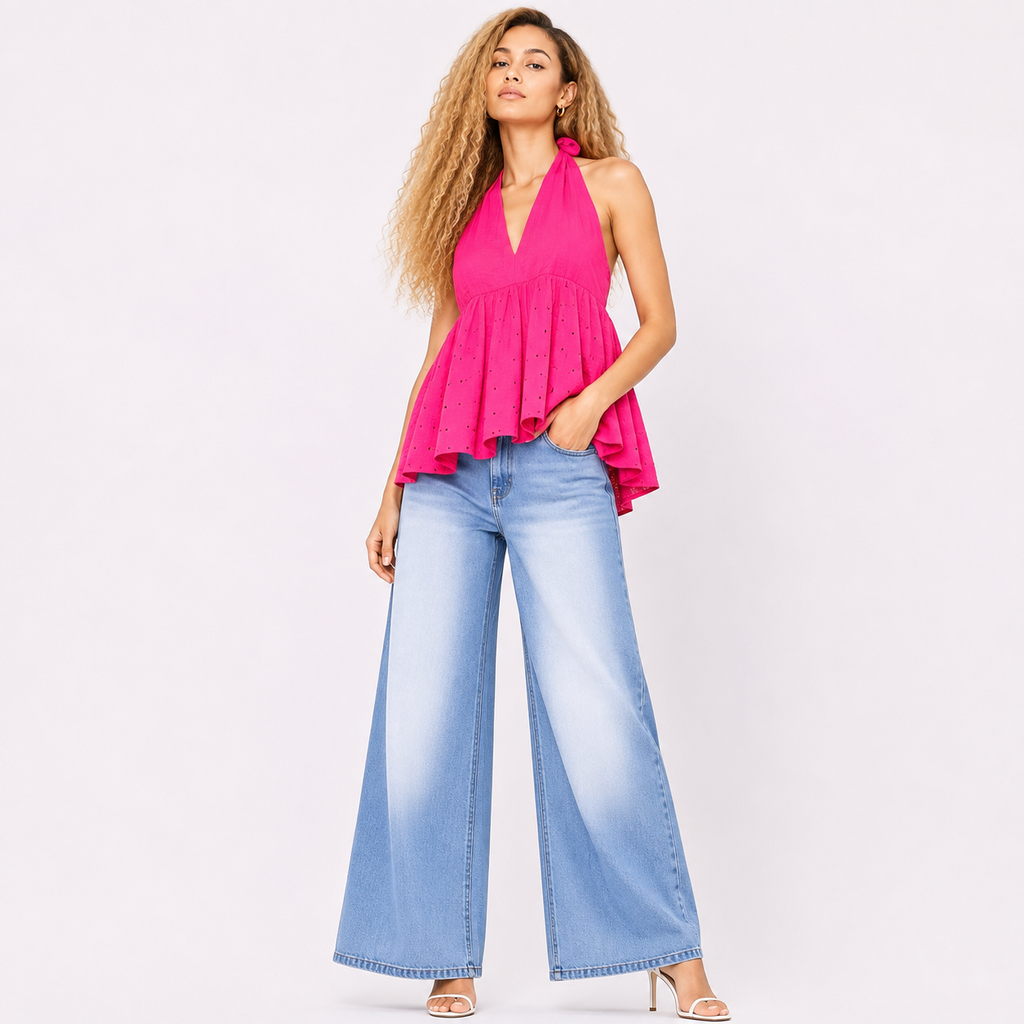 HALTER NECK TOP