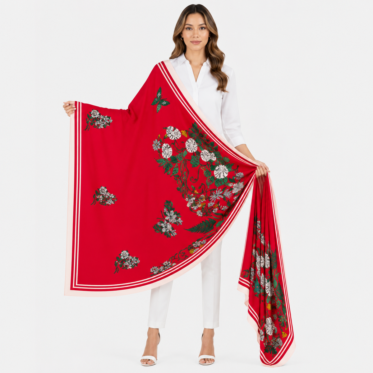 red scarf