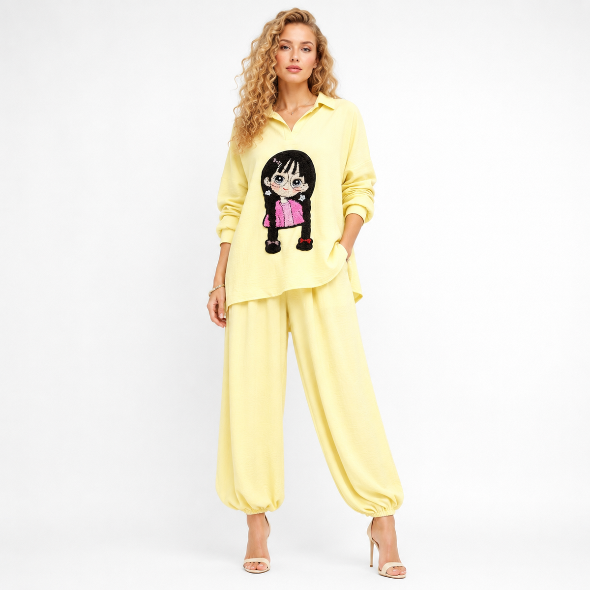 DOLL PRINTED SHIRT STYLE CRD SET