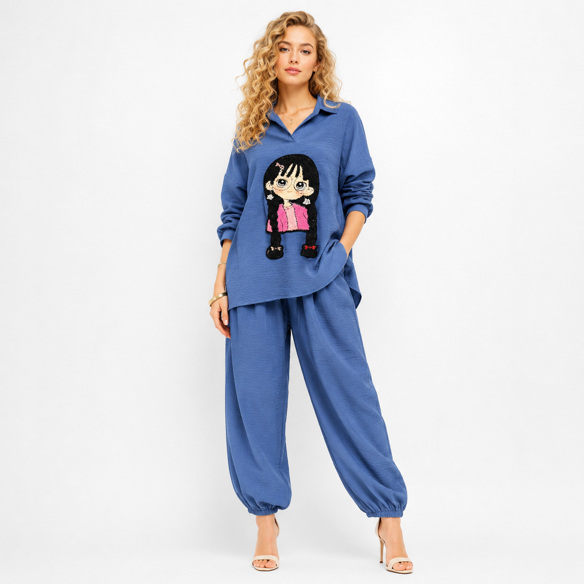 DOLL PRINTED SHIRT STYLE CRD SET