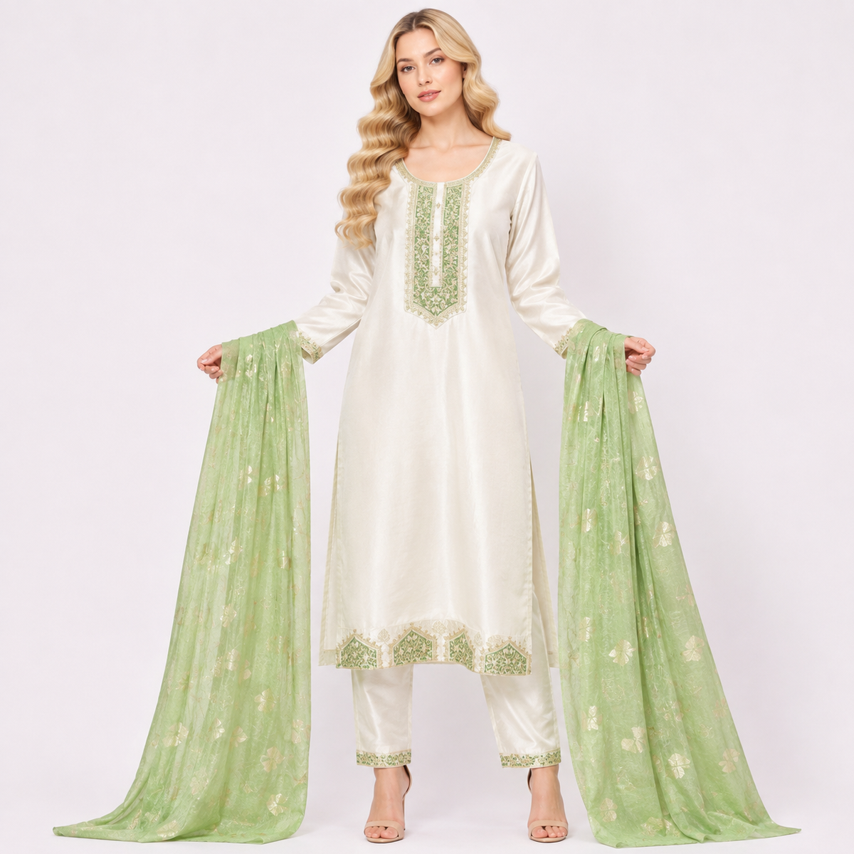 EMBROIDERY SUITS 2XL