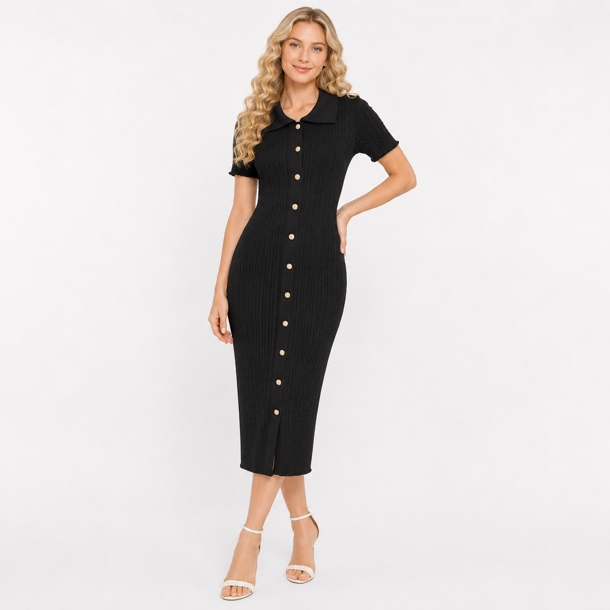 Premium Viscose Blend Knit dress