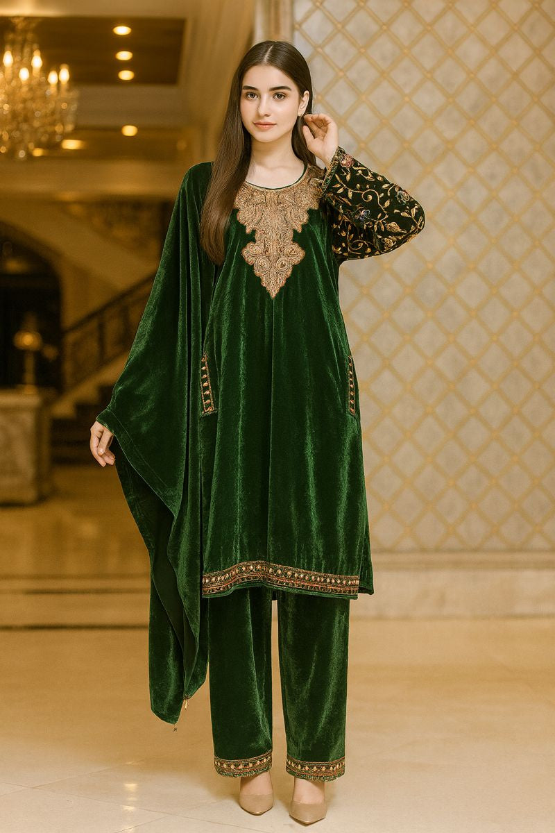 velvet suit free size till to 4xl ,5xl