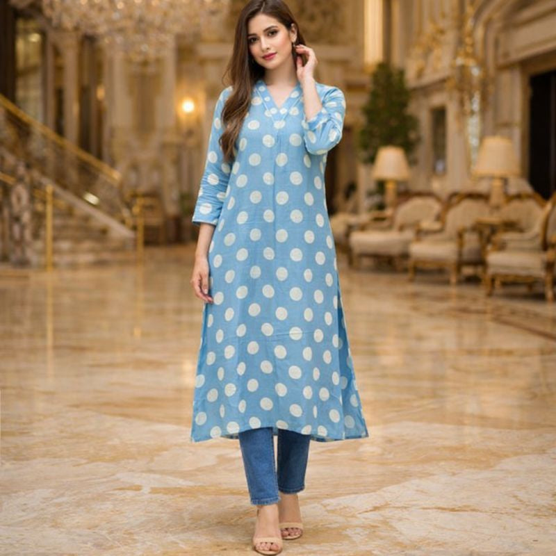 SUMMER KURTI FREE SIZE TILL TO XXL