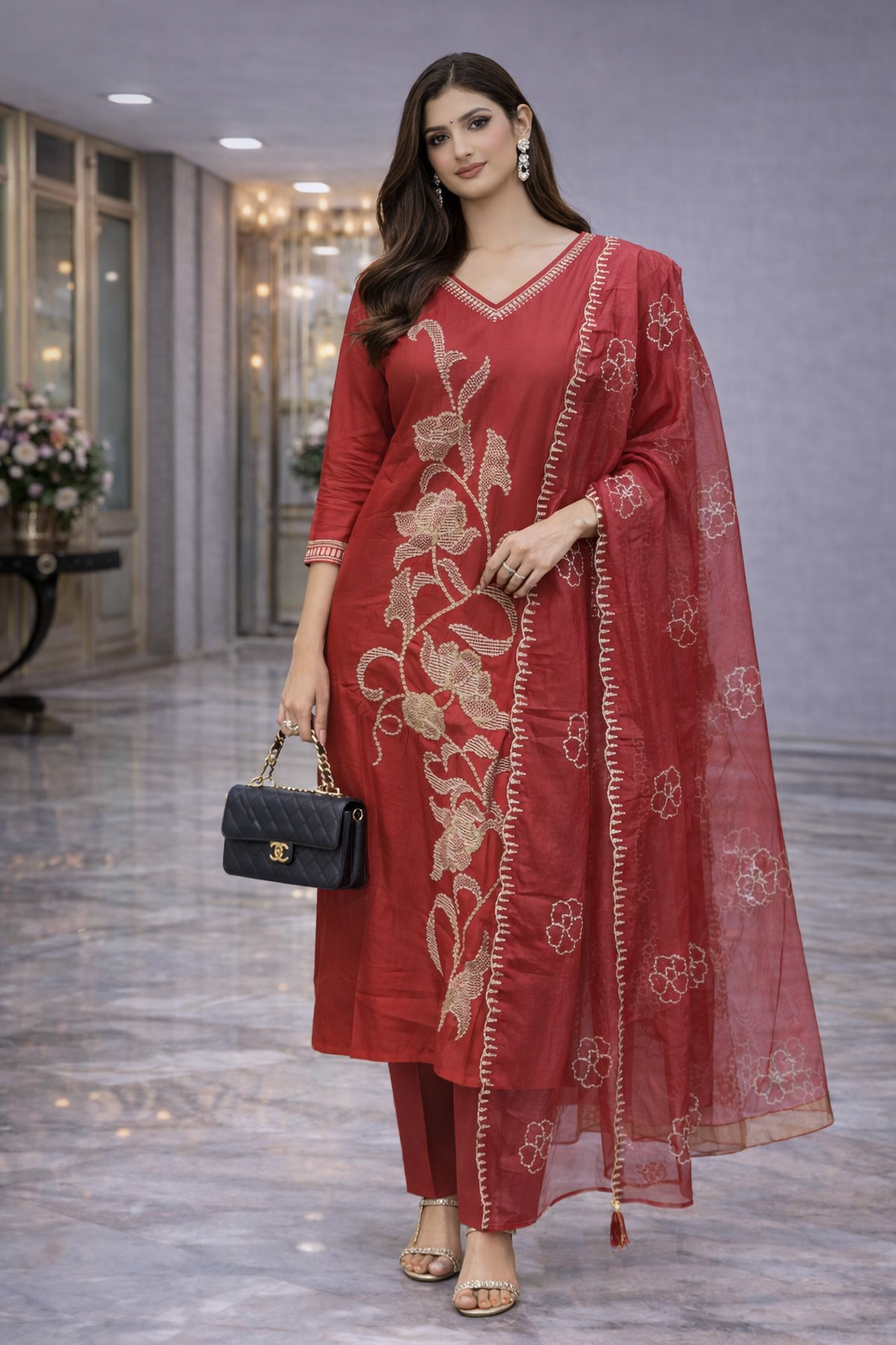 EMBROIDARY SUIT GOOD TILL TO 5XL