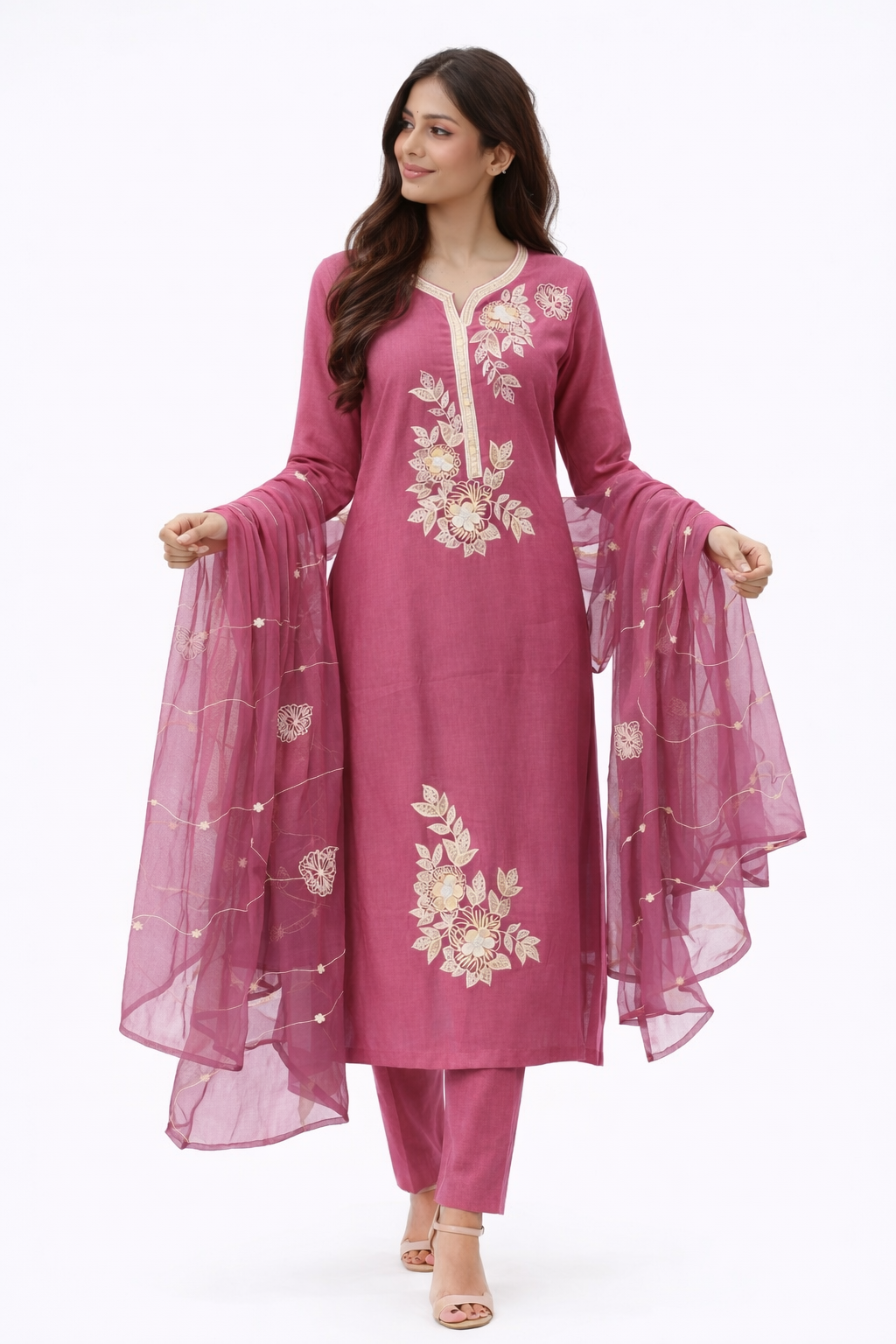 FLOWER PRINTE SUIT GOOD TILL TO 5XL