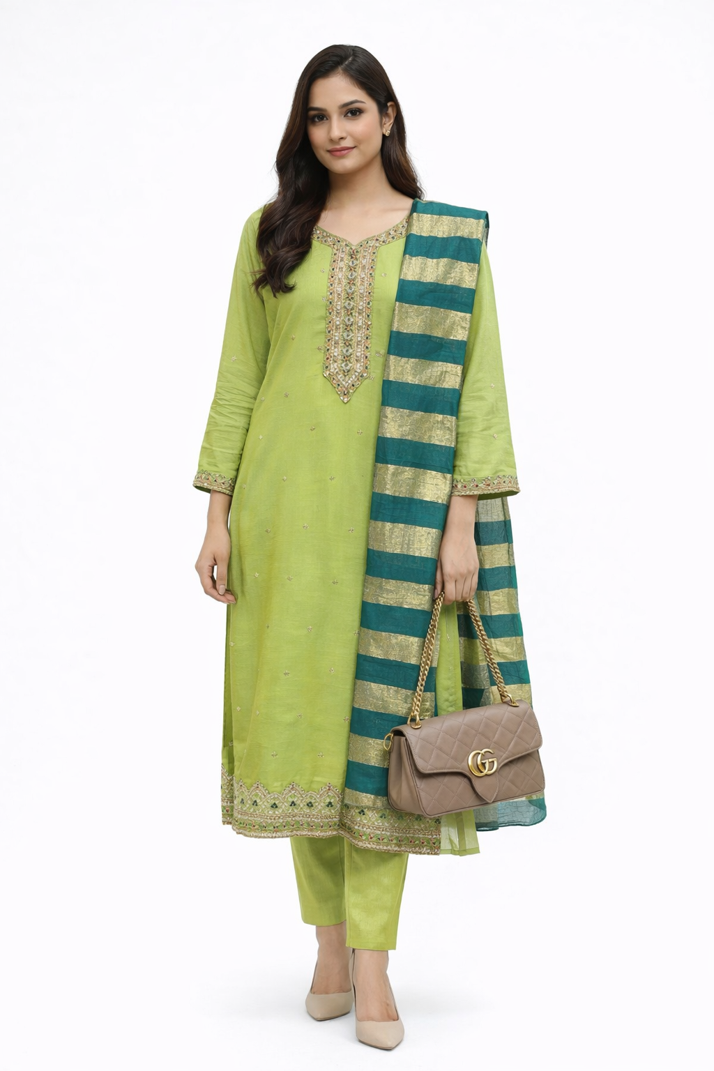 EMBROIDERY SUIT GOOD TILL TO 2XL