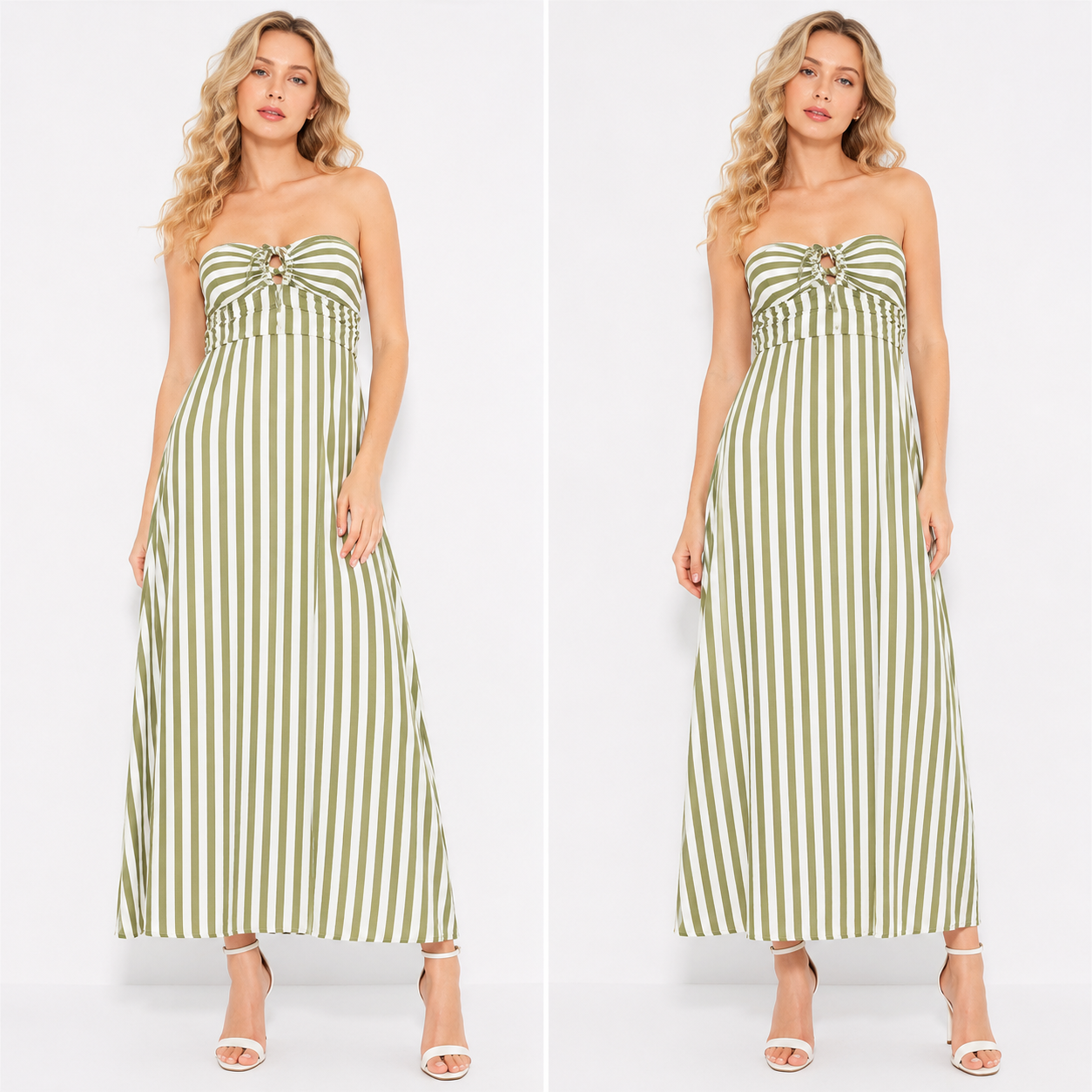 strip line dress