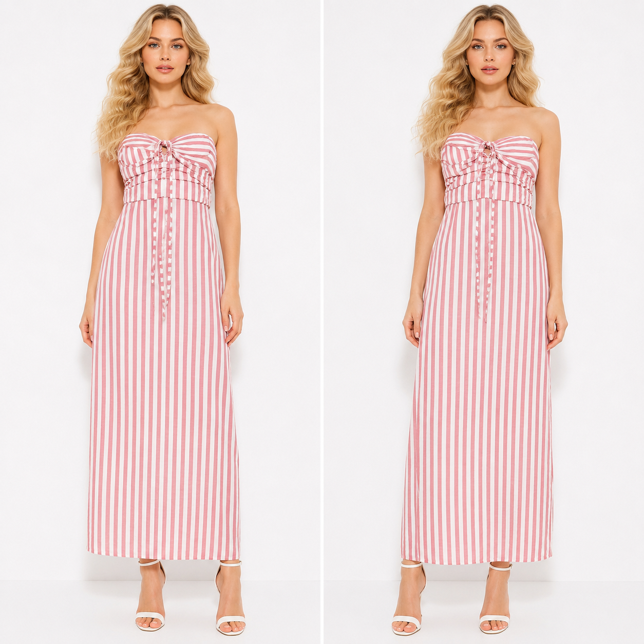 strip line dress
