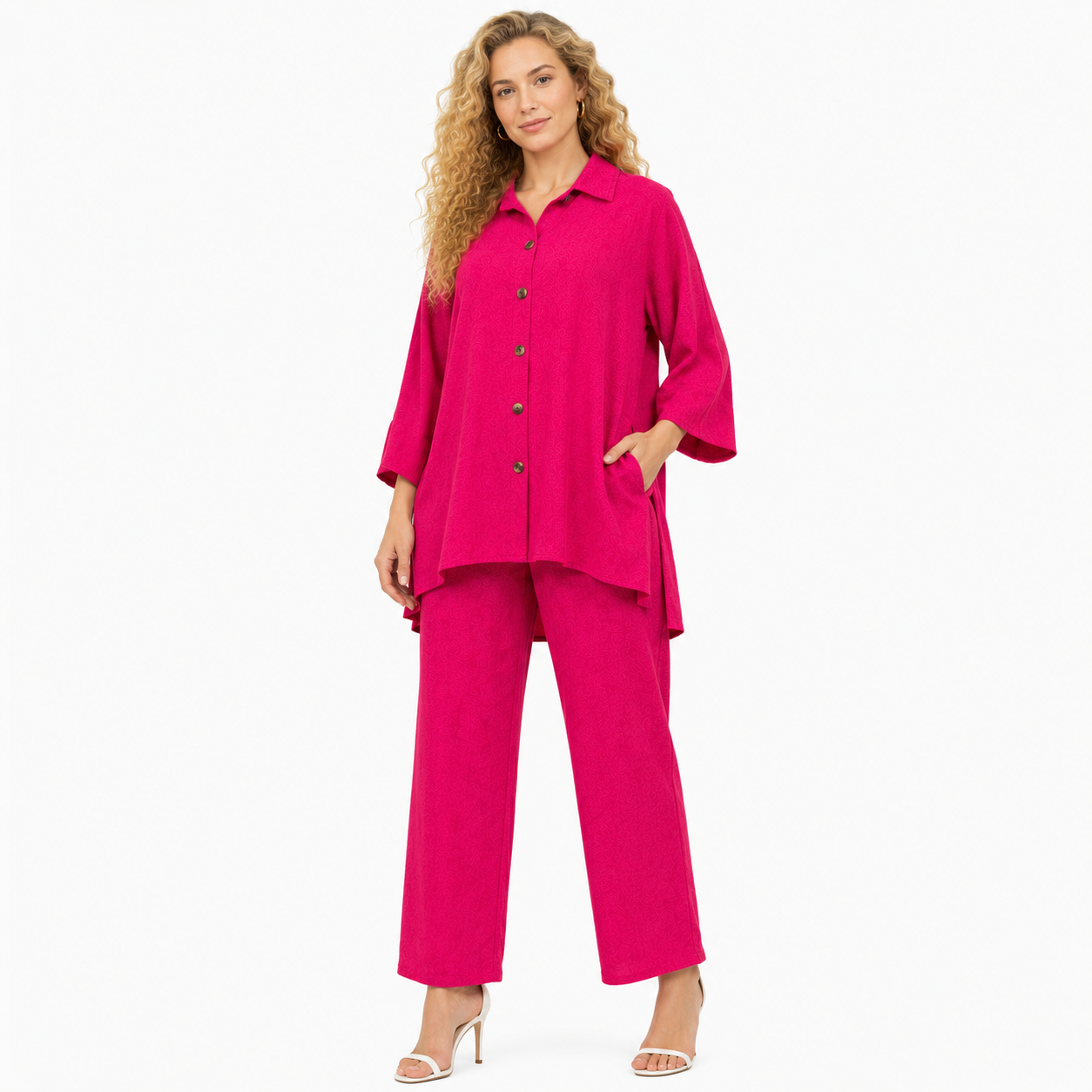 4XL KURTI STYLE CORD SET