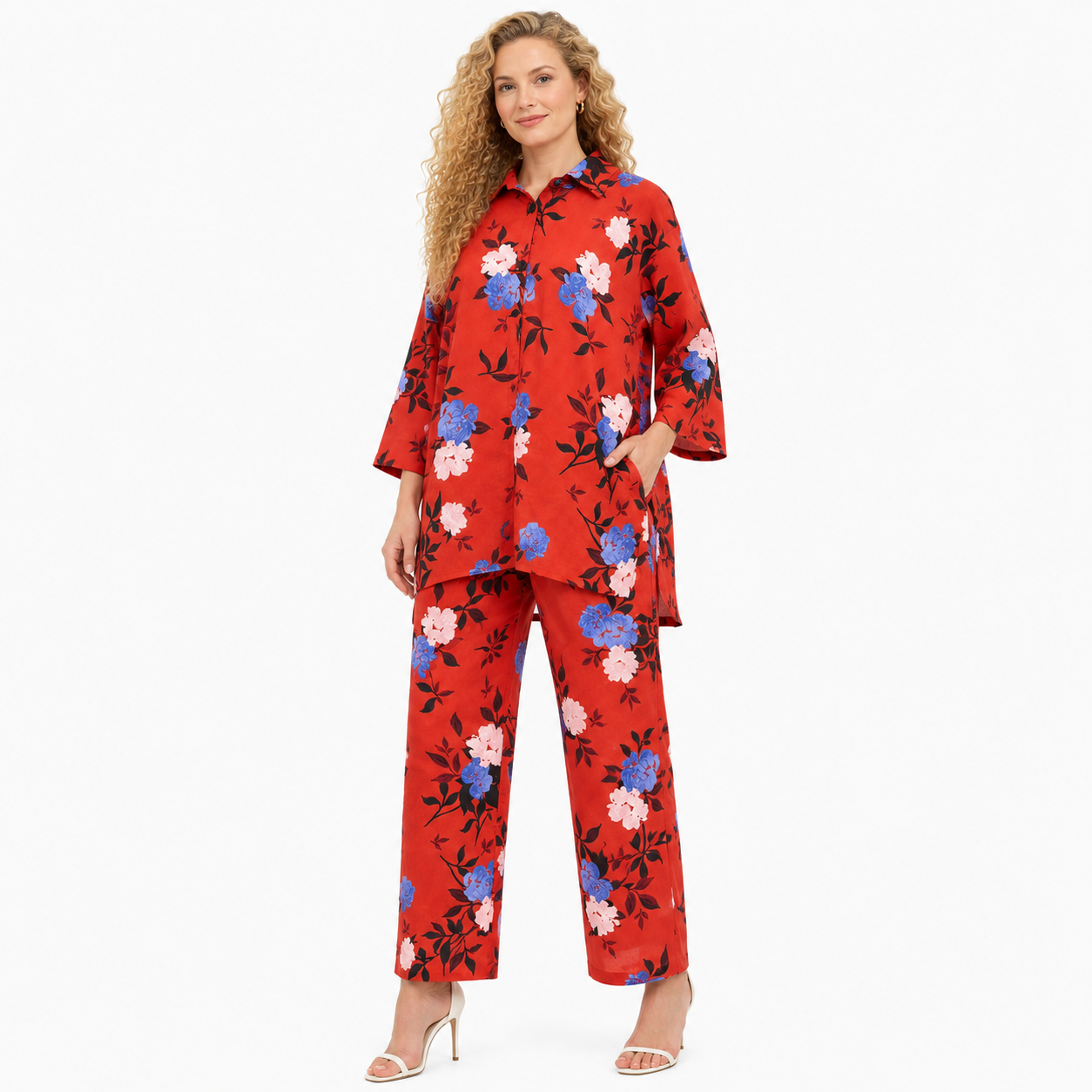 5XL KURTI STYLE CORD SET