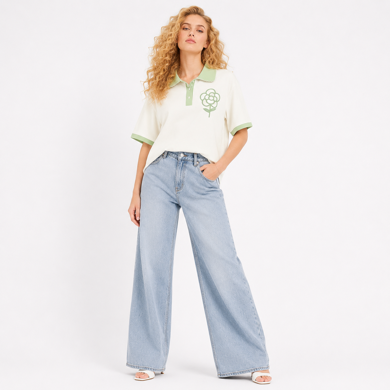 CROP T-SHIRT STYLE TOP