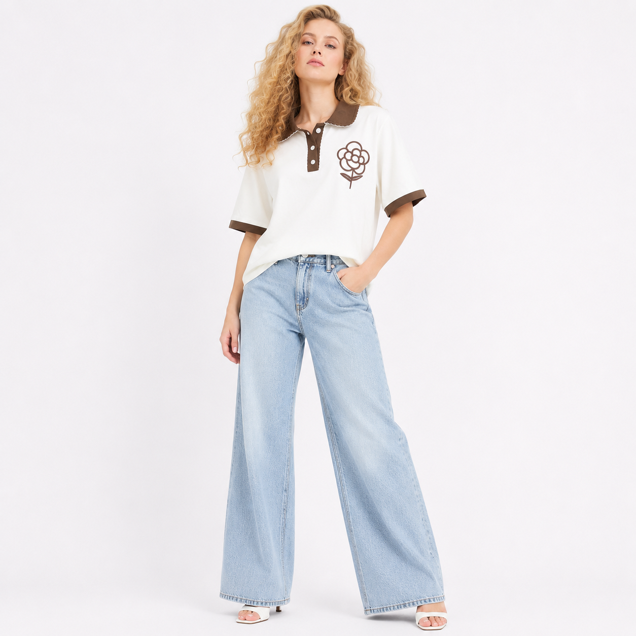 CROP T-SHIRT STYLE TOP