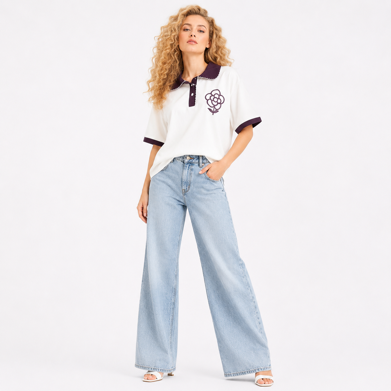 CROP T-SHIRT STYLE TOP