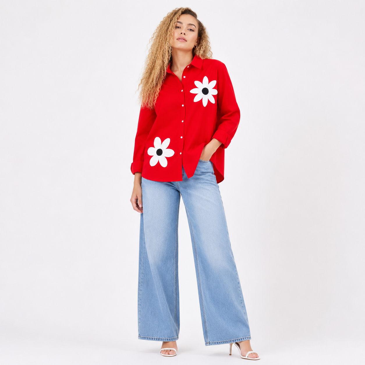 Handcrafted Floral shirt