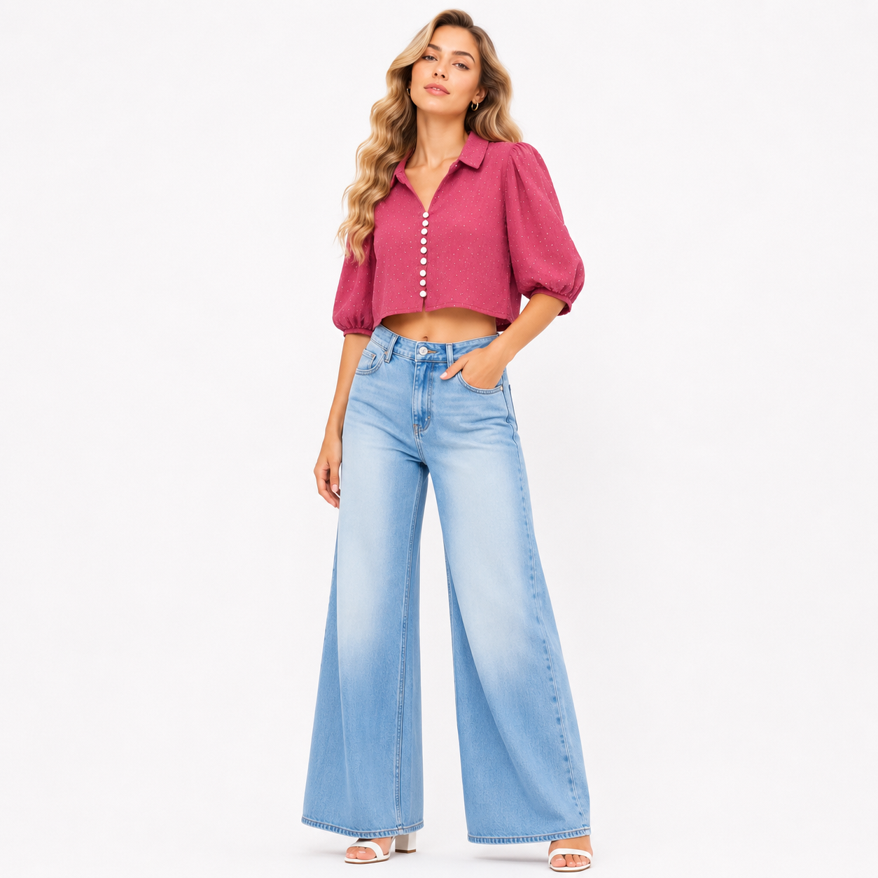 RHINSTONE CROP TOP
