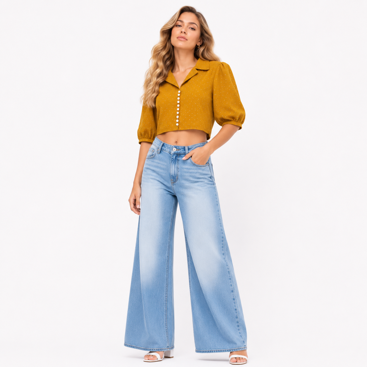 RHINSTONE CROP TOP