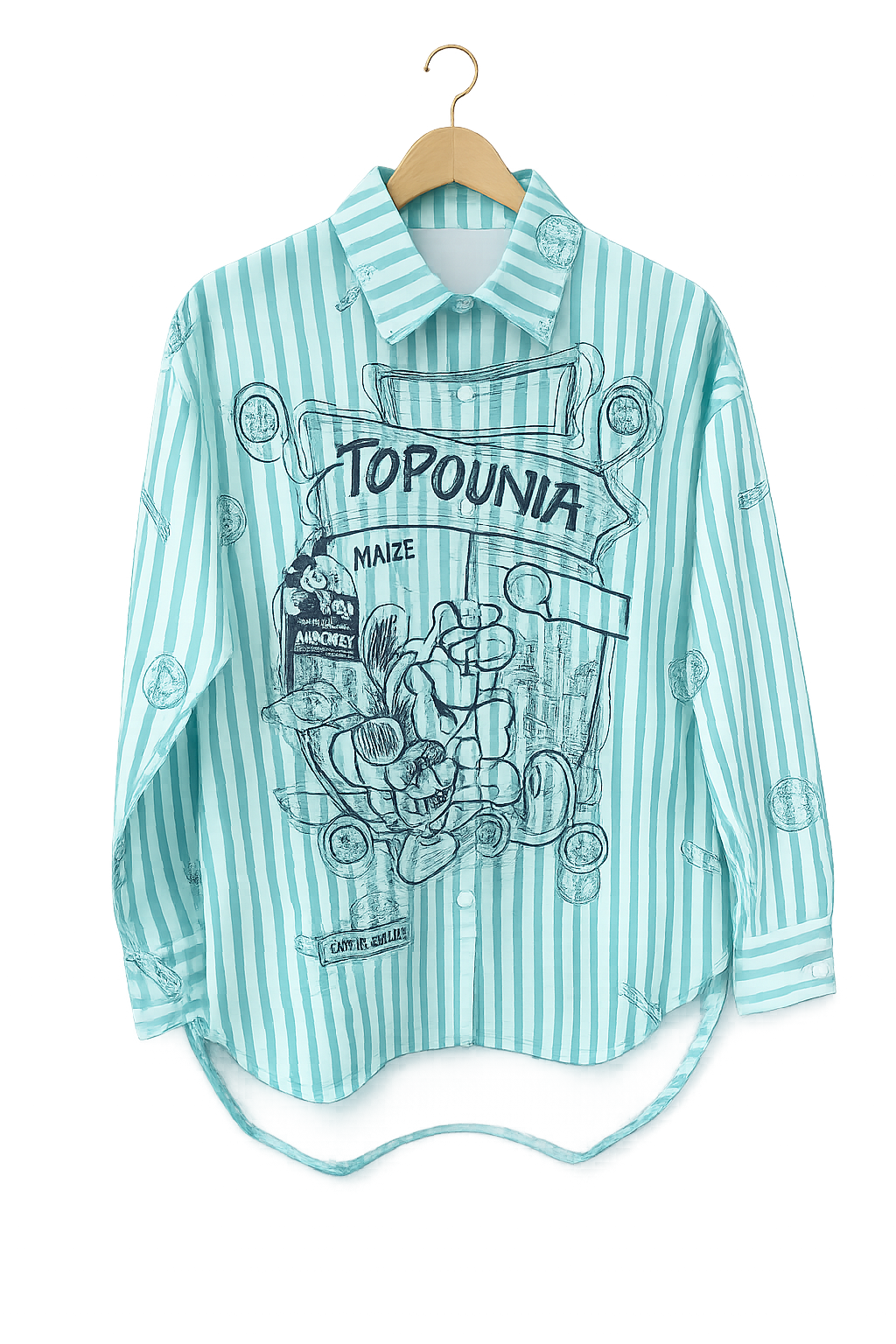 cartoon full  printed shirt