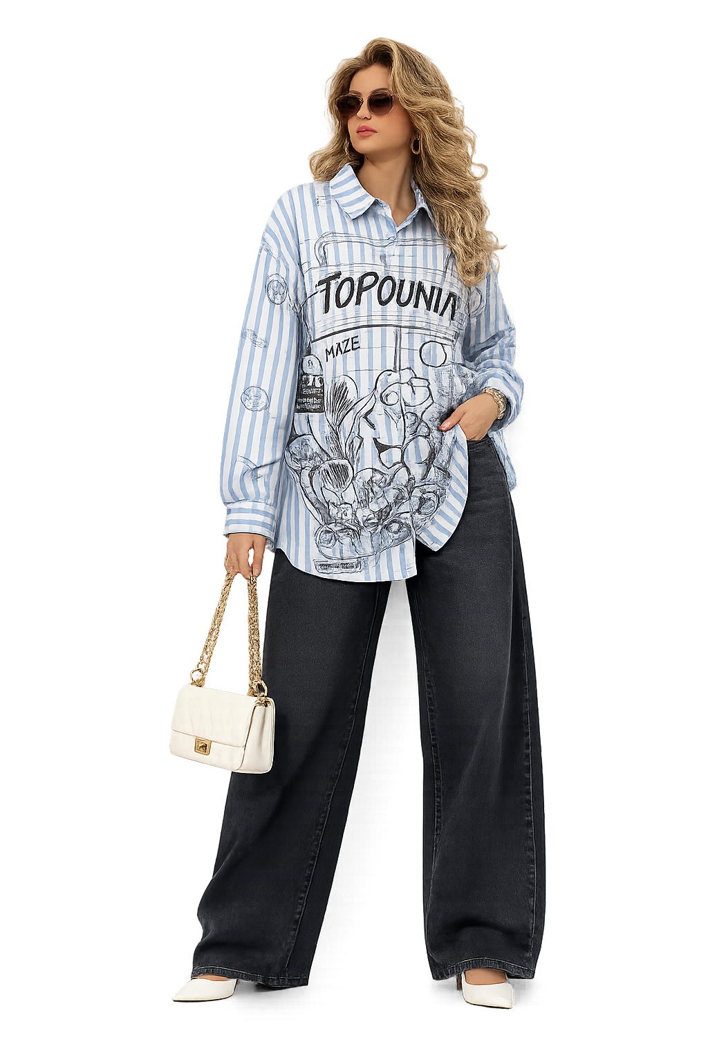 cartoon full  printed shirt
