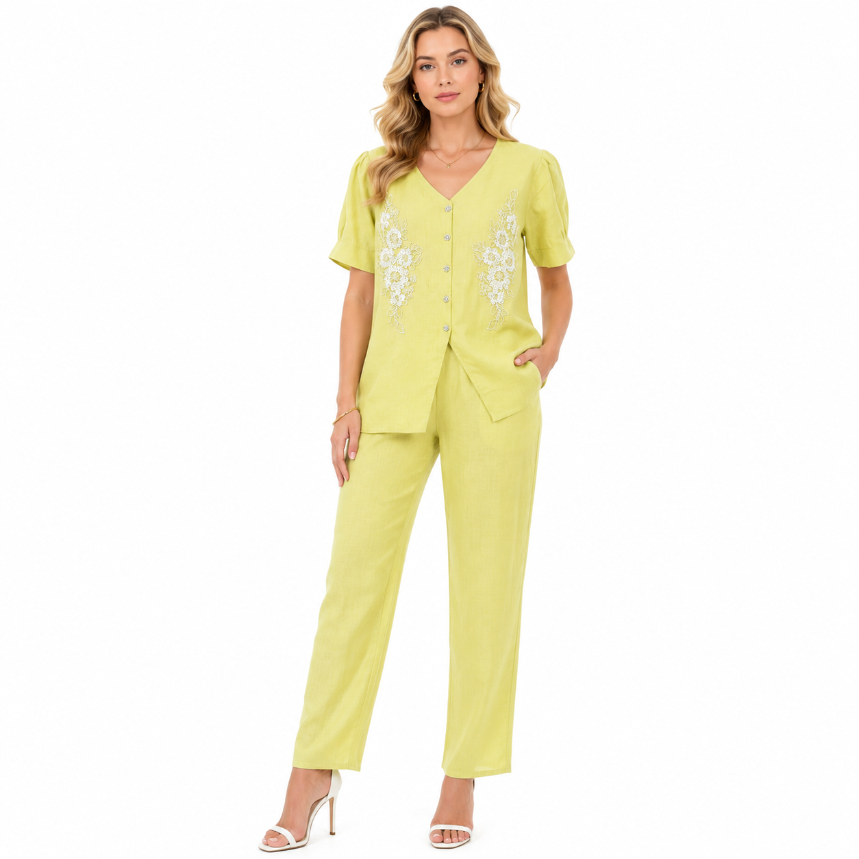 2 patch cut dana same color cord set