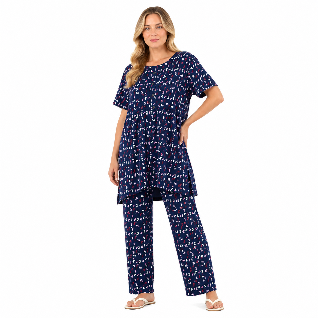 4XL NEAVY BLUE NIGHT SUITS