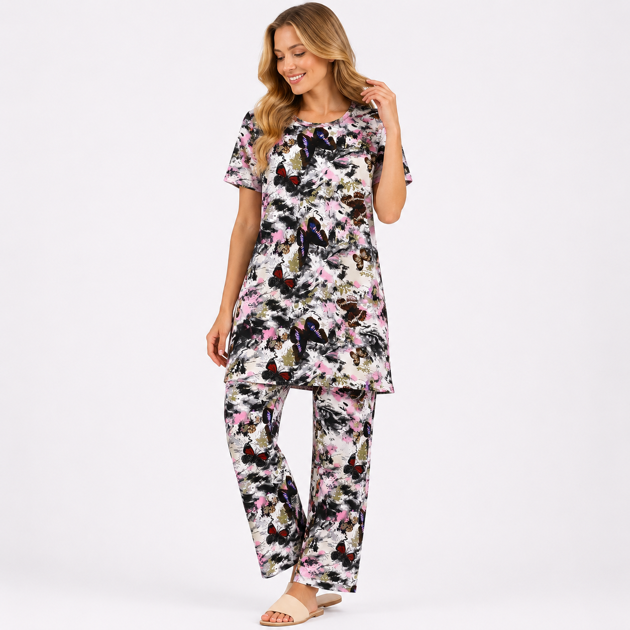 2XL PRINTED NIGHT SUITS