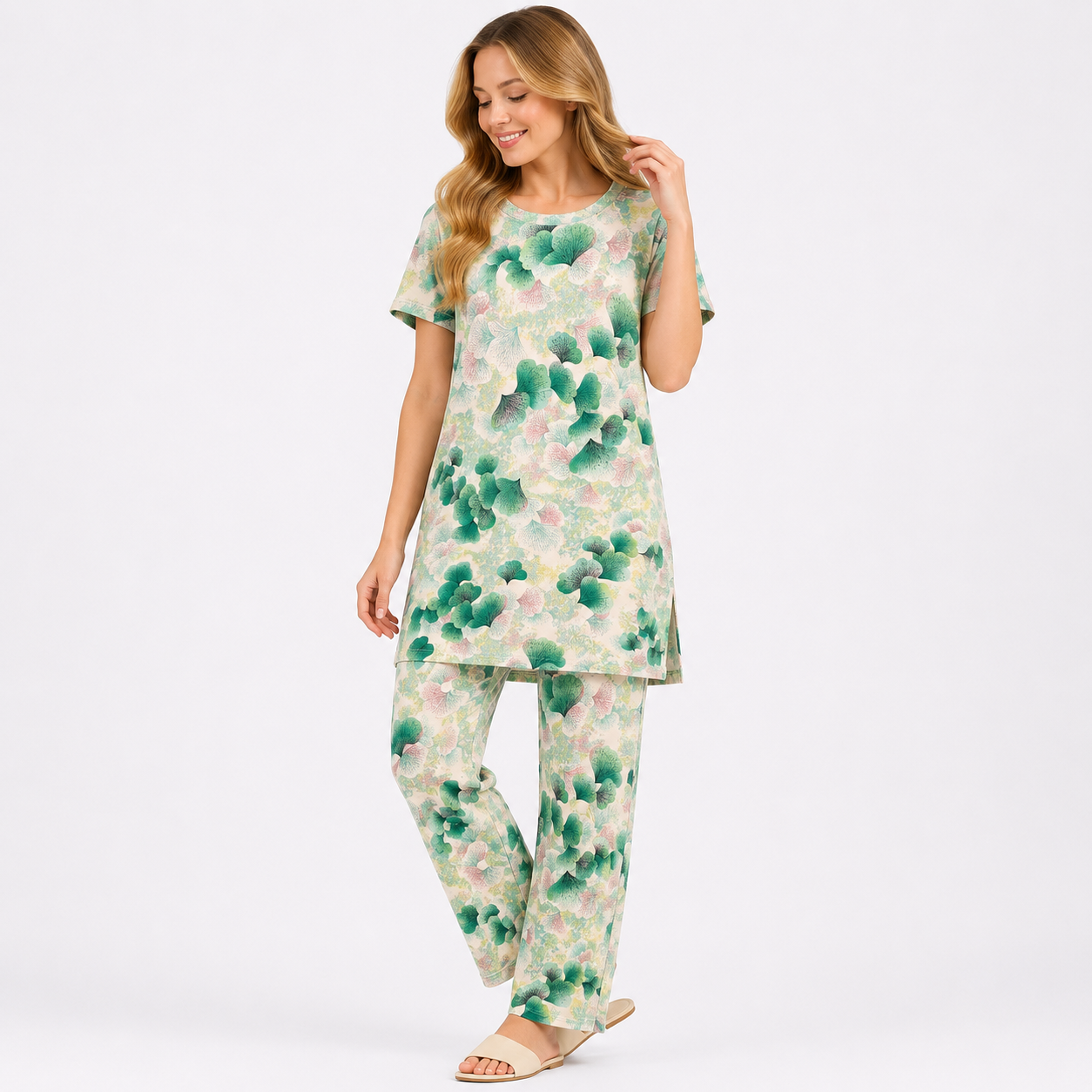 2XL PRINTED NIGHT SUITS