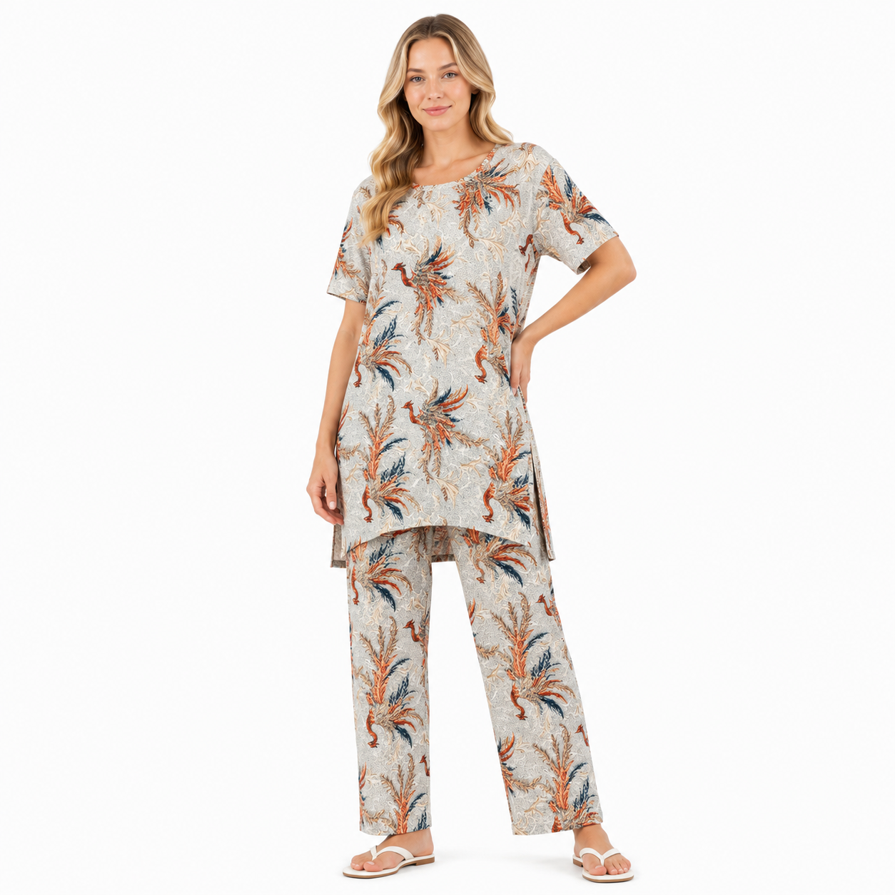 XL PRINTED NIGHT SUITS
