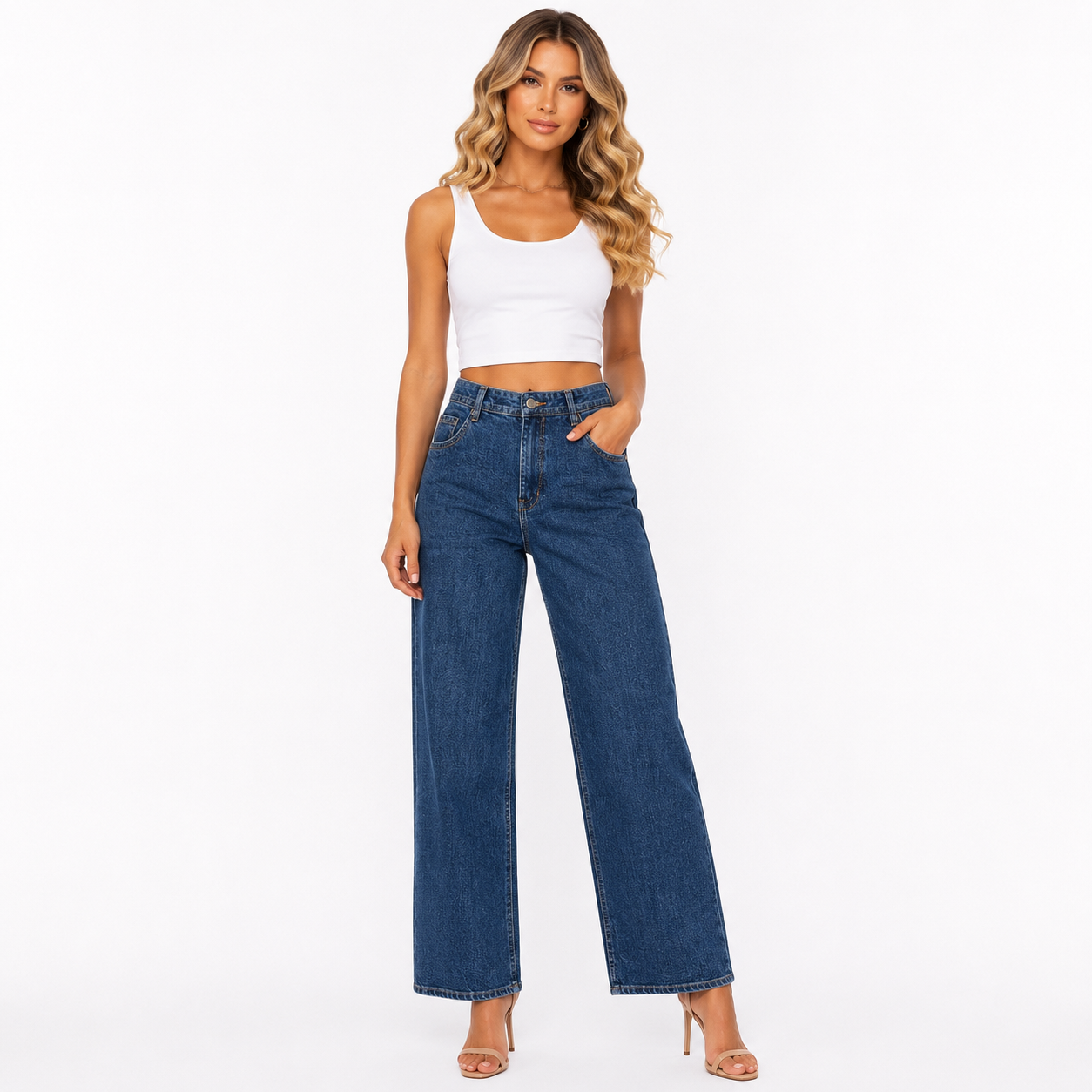 STRAIGHT FIT JEANS