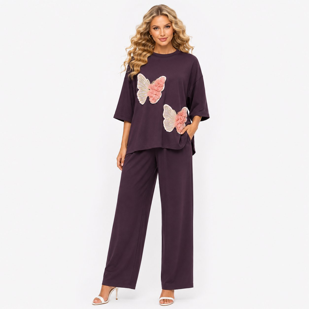 HOSIERY BUTTERLY CORD SET