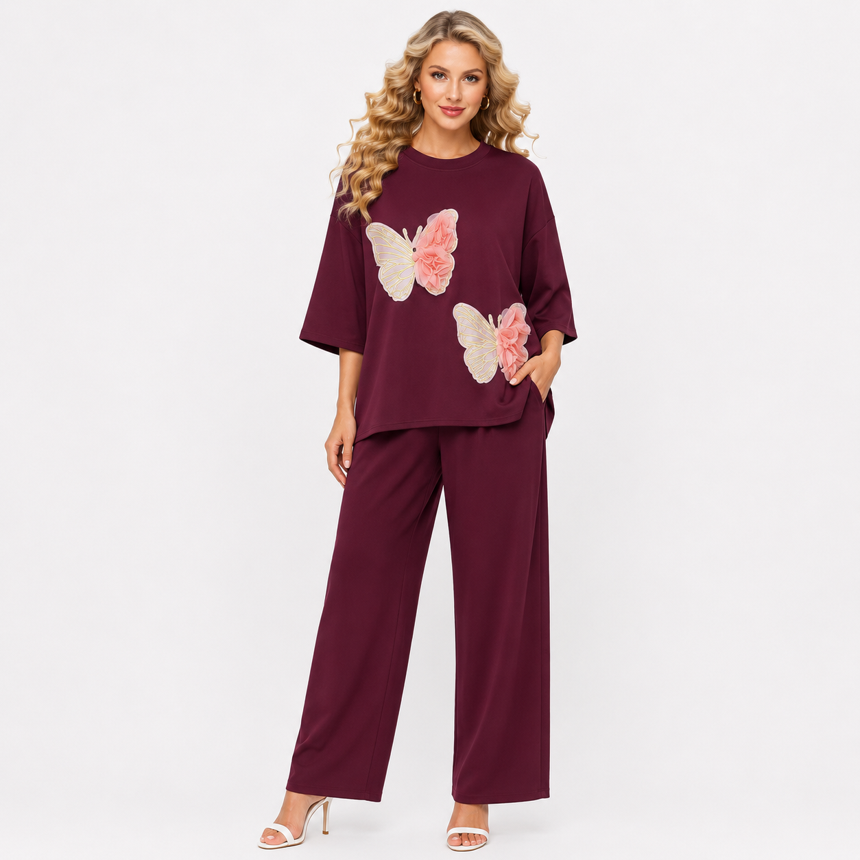 HOSIERY BUTTERLY CORD SET