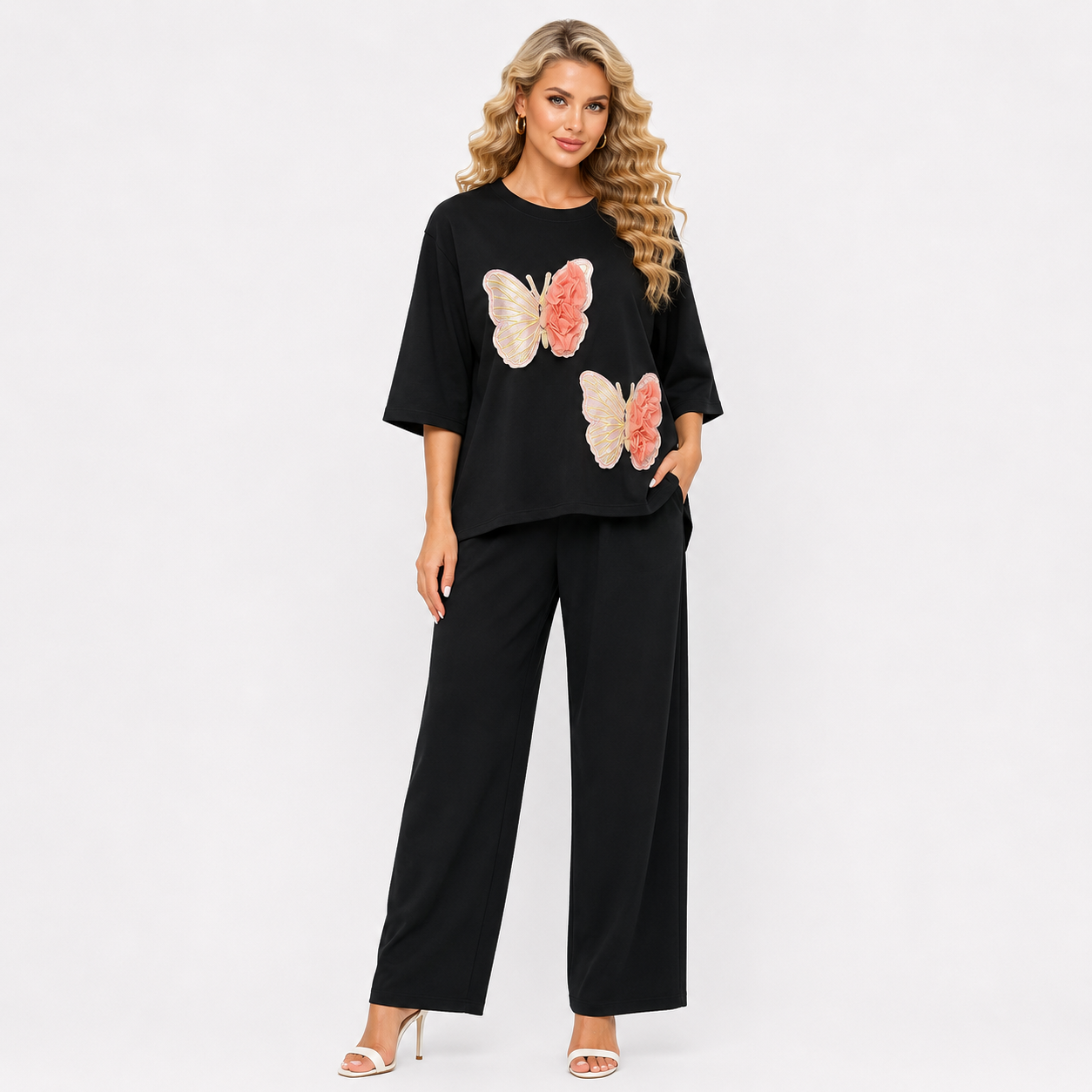 HOSIERY BUTTERLY CORD SET
