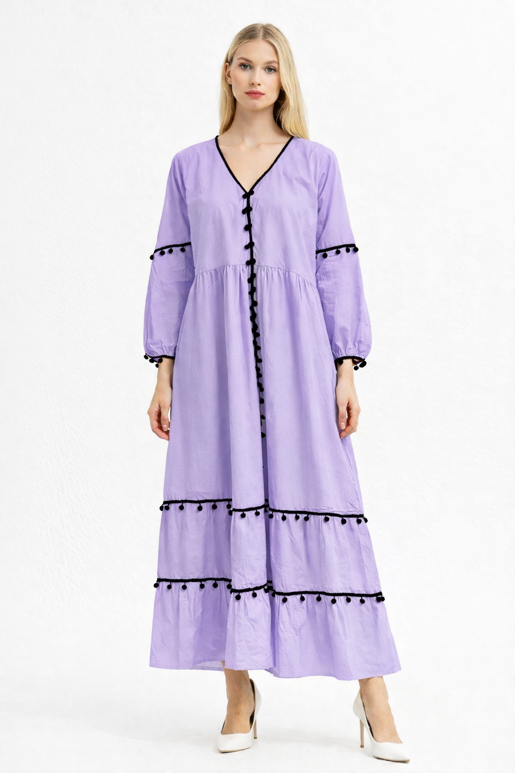 pure cotton  long dress