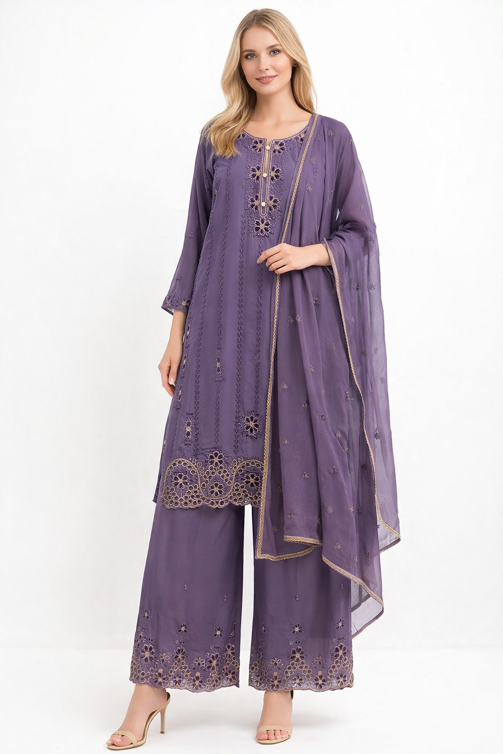KURTI WITH SHARARA