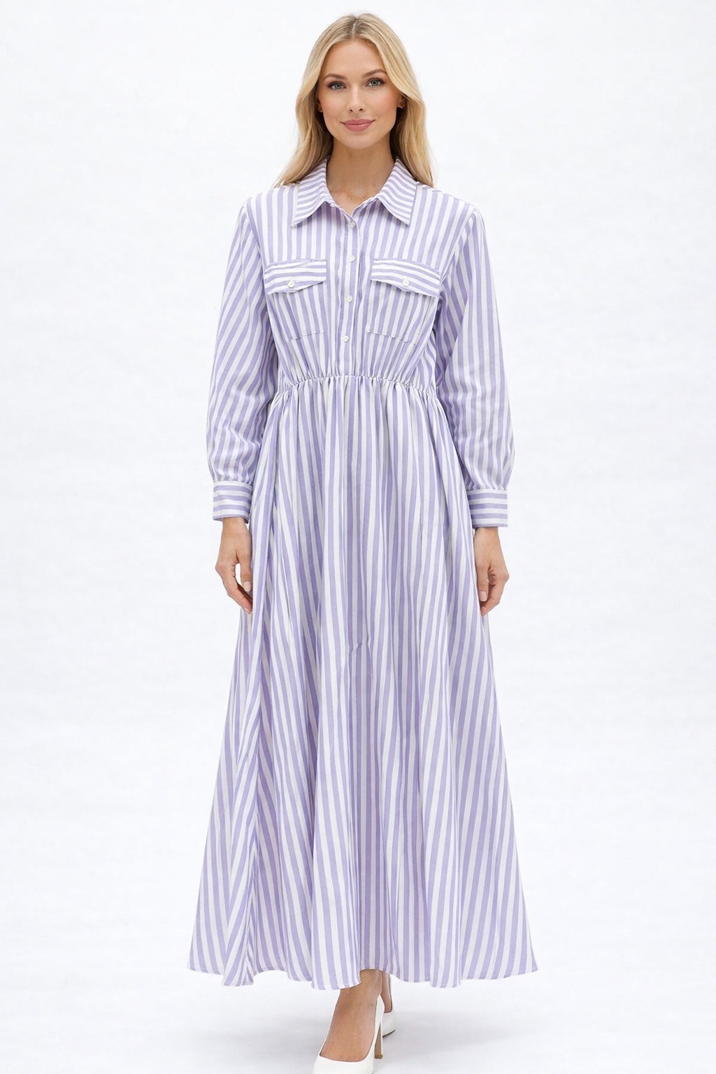 COTTON LONG DRESS