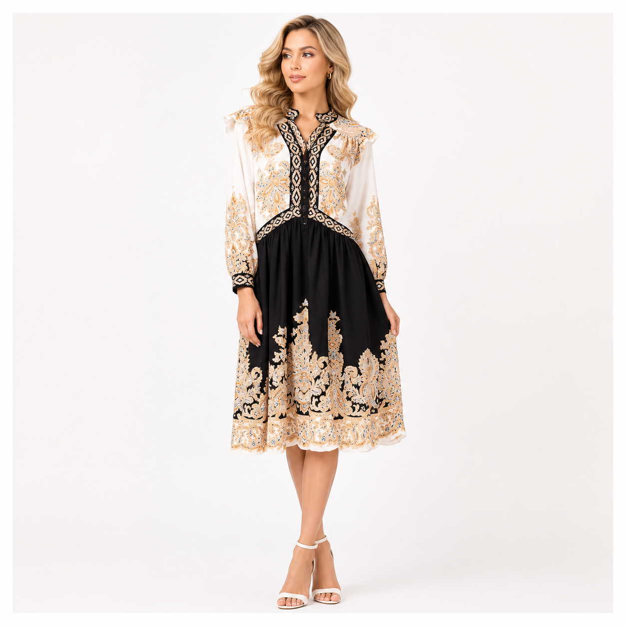 Paisley Print DRESS
