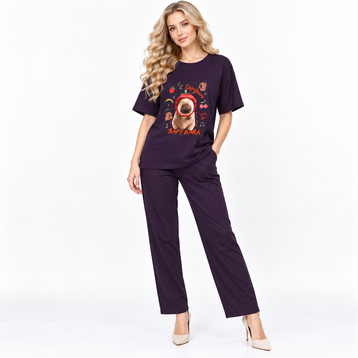 t-shirt style cord set