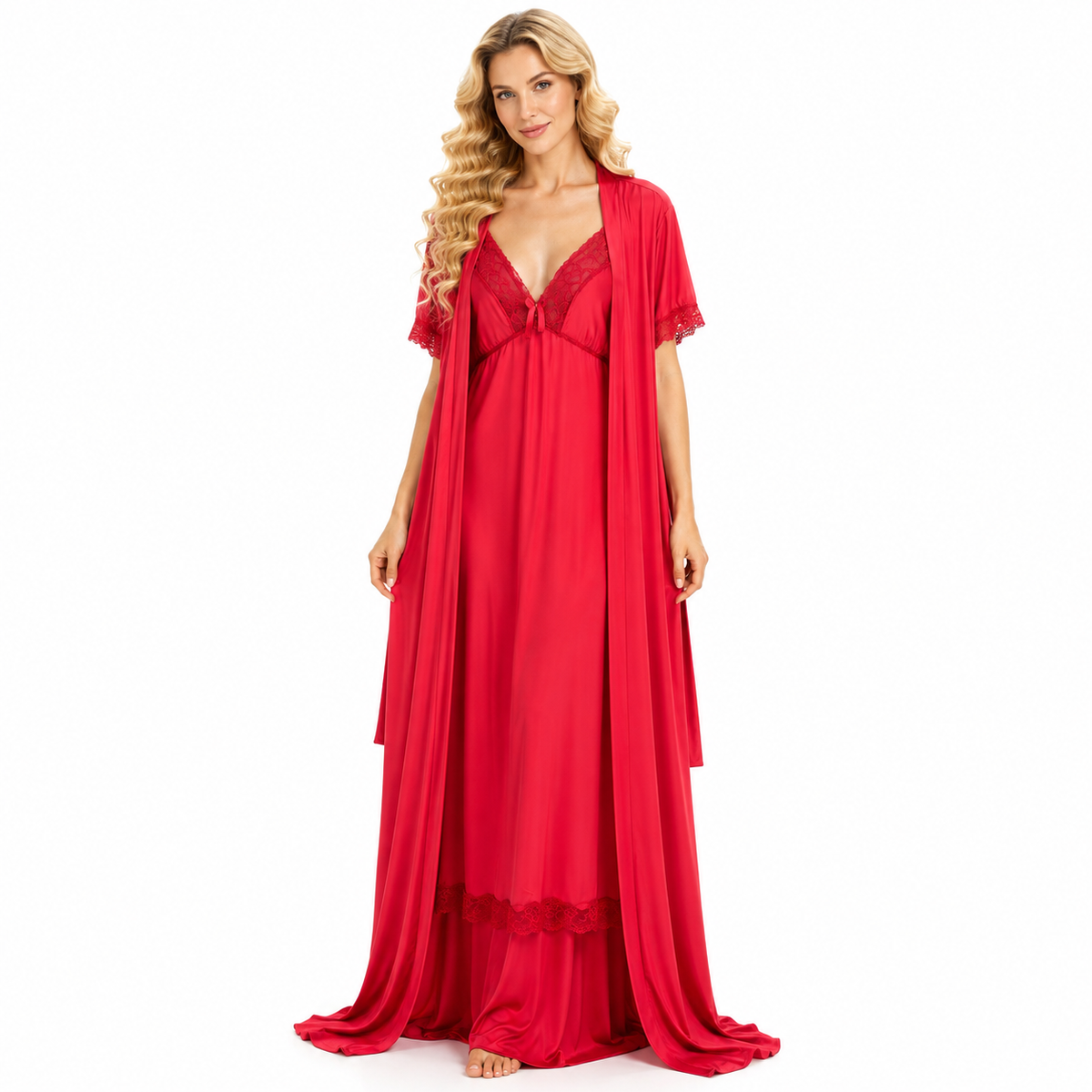 RED NIGHT SUIT