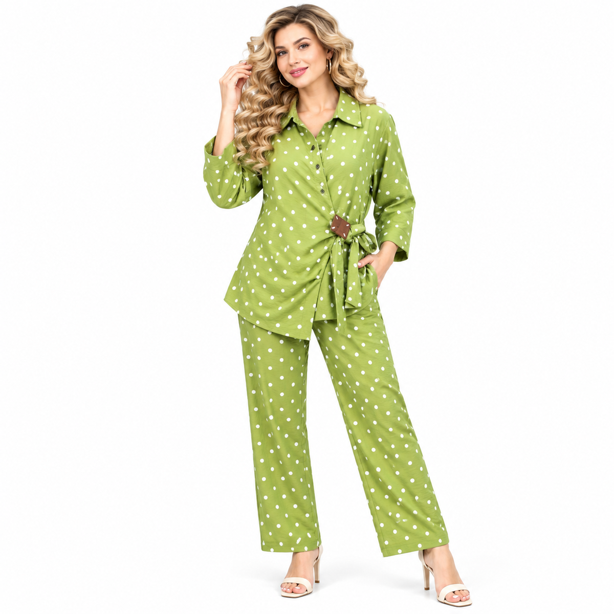 polka dot style cord set